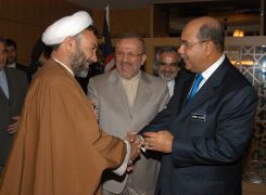 برخی دیدارهای دکتر حسین سبحانی نیا در هیات سیاسی با حضور متکی وزیر امور خارجه