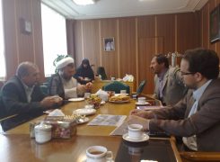 بازدید دکتر سبحانی نیا از هنرستان فنی و حرفه ای نیشابور