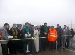 افتتاحیه راه روستائی شورود