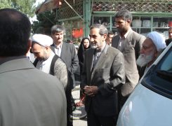 ورود امام رضا 10 تير 88 با حضور دكتر ولايتي