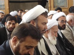 حضور در نماز جمعه شهرستان نیشابور