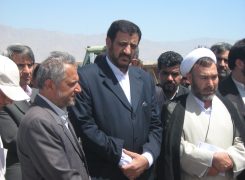 افتتاح پروژه های صدرآباد فردوس